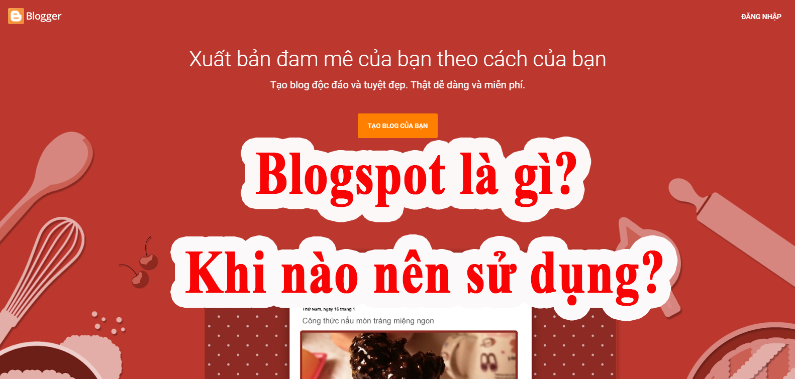 blogspot-la-gì